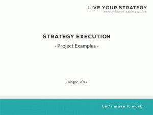 Image Strategy Execution Project Examples